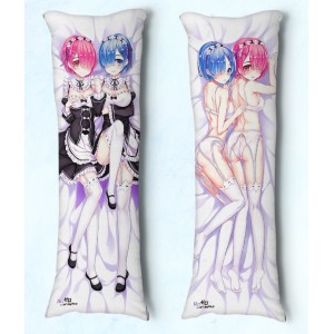 Travesseiro Dakimakura Re zero Rem 09